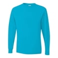 thumbnail image 1 of Camiseta de mezcla pesada Jerzees 29LSR azul California mediana, 1 of 1
