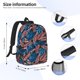 thumbnail image 5 of Disketp Tropical Leaves Mochila Escolar de 15 Pulgadas, Mochila Ligera para Estudiantes, Viajes y Trabajo, Cómoda y Resistente para el Uso Diario, 5 of 6