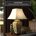 thumbnail image 2 of Oriental Furniture 25" Autumn Birds and Flowers Vase Lamp, 2 of 6
