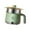 Grey Green, variant on Siruishop Hot Pot Electric with Steamer Ramen Cooker 300W/600W Electric Skillet 1.8L Mini Portable Hot Pot for Fried Rice, Soup, Steak Grey Green