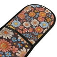 thumbnail image 4 of Yayeee Double Oven Mitt Kitchen Heat Resistant Baking 35" x7" Quilted Glove, Colorful Flowers, 4 of 6