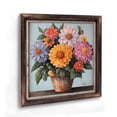thumbnail image 7 of Floral Arrangement Dahlia Bouquet Wooden Sign Wall Plaque - Vintage Art Decoration, Wall Decoration - Ideal Gift For Home Decoration, Living Room, Bathroom, Bedroom, Garden, Dining, Bar, Cafe, Fest, 7 of 7