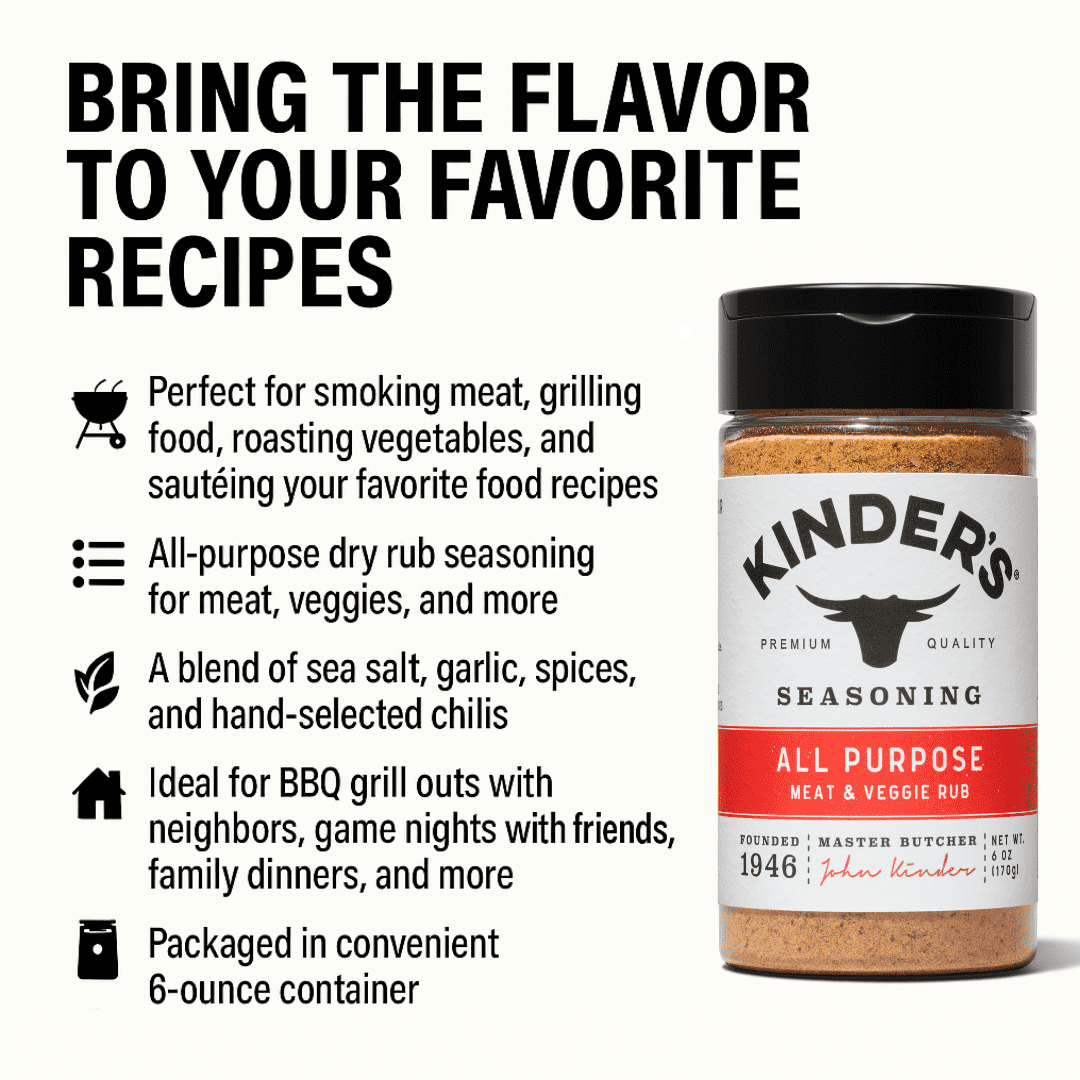 Kinder's All Purpose Seasoning, 6oz