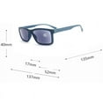 thumbnail image 2 of 3 Pairs Mens Womens Rectangle Reading Glasses Sunglasses Readers Tinted Presbyopic Glasses, 2 of 3