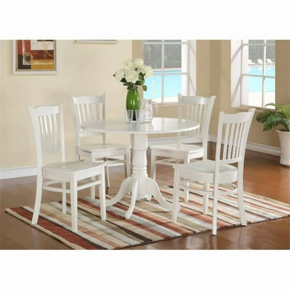 5 Piece Kitchen Nook Dining Set-Table and 4 Kitchen Chairs