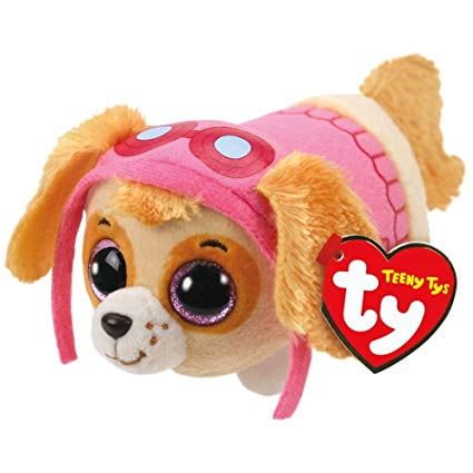TY Beanie Boos 6" Paw Patrol ROCKY the Grey Dog Plush Stuffed Animal Toy MWMTs 