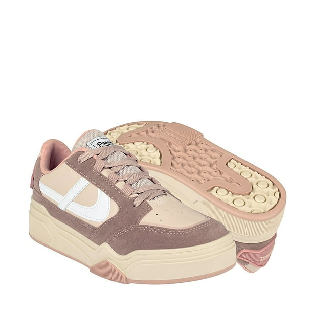 TENIS DAMA PANAM 0109011145 SIMIPIEL ROSA