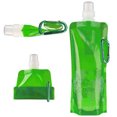 thumbnail image 4 of 500ml Portable Ultralight Foldable Silicone Folding Water Bottle Water Bag Outdoor Hiking Camping Soft Flask Water Bag, 4 of 10