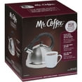 thumbnail image 4 of Mr. Coffee Claredale 1.9 Qt Stainless Steel Whistling Tea Kettle in Silver, 4 of 11