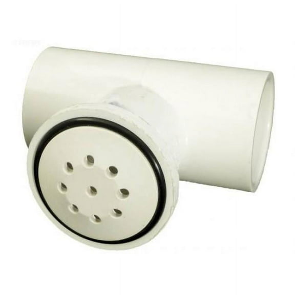 Waterway Plastics WW6702320 1 in. Tee Top-Flow Air Injector, White