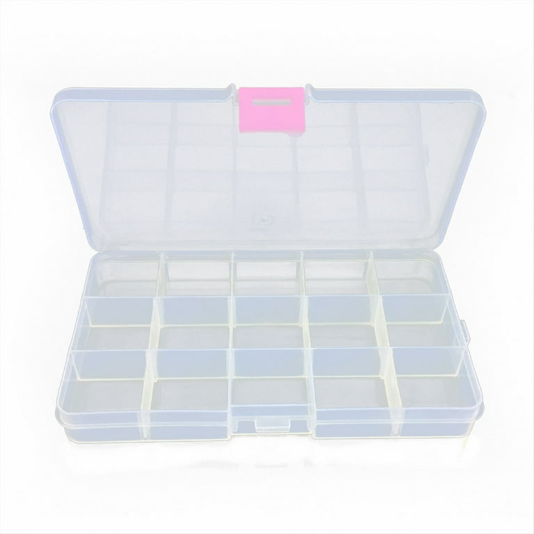 Tackle Boxes, Plastic Box, Plastic Storage Organizer Box with Removable  Dividers - Fishing Tackle Storage - Box Organizer - Tackle Trays - Parts  Box 