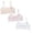 Light Pink 1PCS & White 1PCS & Beige 1PCS, variant on CAIXIA 2 Pack Cotton Girls Training Bra Crop Cami Training Bras for Girls with Adjustable Straps Cotton Bra Pack