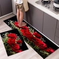 thumbnail image 2 of Alfombra de cocina de estilo nacional bohemio americano, alfombra lavable para entrada de casa, alfombra para dormitorio, alfombra para sala de estar, 2 of 5