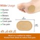 thumbnail image 2 of 6 uds almohadillas para juanetes protectores de pies adhesivos fuertes para maíz calloso B, 2 of 5