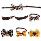 thumbnail image 4 of Disfraces de Halloween para perros - Colr para perros medios con pajarita Sunnimix Collar de perro de mascota para Halloween, 4 of 8