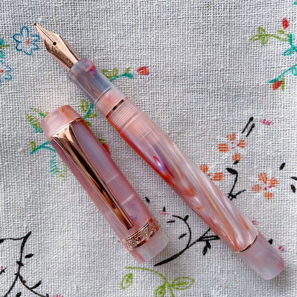 Acrylic Fountain Pen Writing Instrument for Students and Office Professionals