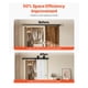 thumbnail image 3 of Kit de herrajes para puertas de granero VEVOR 36, corredizas plegables, 3 of 9