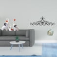 thumbnail image 2 of Esculturas de elefantes, figuras de cerámica, adornos de metal para colgar en la pared, decoración artística de pergamino, ideales para regalar, decor, 2 of 8