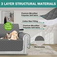 Sanmadrola 100 Waterproof Sofa Cover Machine Washable Couch Cover Non Slip Furniture Protector