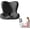 Black, variant on L-Shaped Ergonomic Memory Foam Seat Cushion, 2-in-1 Back & Seat Cushion with Lumbar Support, Non-Slip Breathable Posture Support Cushion for Office Car Driving (White)