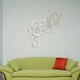 thumbnail image 5 of Pegatinas de pared acrílicas LIUYMXG 3D círculos estéreo plateado, 5 of 5