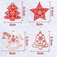 thumbnail image 4 of Decoraciones para árboles de Navidad 24 piezas Colgantes navideños de madera Decoración navideña Colgantes de madera Árbol de Navidad Decoraciones para árboles de Navidad de madera F, 4 of 5