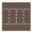 Red Brown | H Style, variant on GZXS 44-Pack Interlocking Deck Tiles, 12" Square Patio Floor Tiles for Porch, Poolside, Balcony, Backyard, Quick DIY Installation, Stone Look Surface, Red Brown