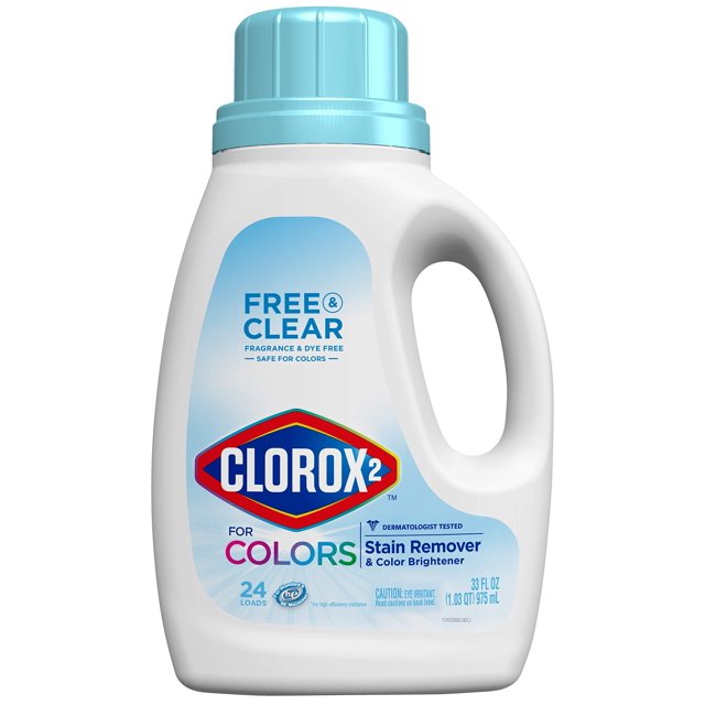Quitamanchas para ropa Clorox 2 colores, 975 ml, sin perfume