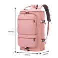 thumbnail image 4 of Bolsa Mochila de viaje de entrenamiento deportivo de gran capacidad para mujeres (rosa) Likrtyny Para Estrenar, 4 of 9