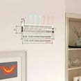 thumbnail image 2 of Home Intuition Adjustable Magnetic Heat and Air Deflector for Vents, Sidewall, and Ceiling Registers, 4 Pack, 2 of 7
