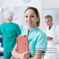 thumbnail image 4 of Nursing Clipboard Foldable, 3 Layers Nurse Clipboard with Nursing Edition Cheat Sheets Trifold Clipboard, 4 of 5