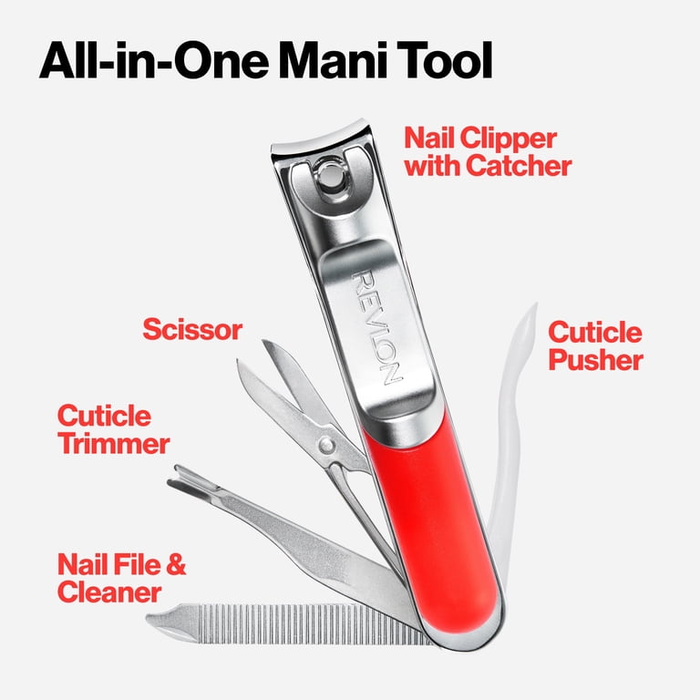 All in One Stainless Steel Nail Tool, Silver photo 2