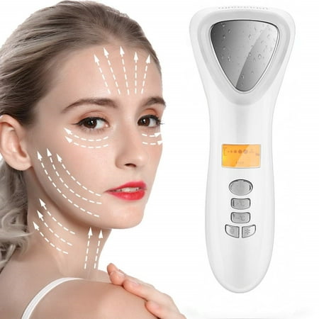 Yosoo Beauty Device, High Frequency Vibration Exporter Cold and Hot Ion Skin Care Shrink Pores Anti-aging Wrinkles Multi-function Face-lifting Massager Beauty (Best High Frequency Machine)