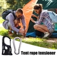 thumbnail image 2 of TNOBHG Tent Rope Tensioner Compact Size Portable Universal Auto Tent Rope Adjuster Outdoor Equipment Tool Rope Tensioning Tool, 2 of 8