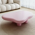 thumbnail image 5 of ENSHUI 48.5" Cloud Coffee Table,Unique Modern Coffee Table with 4 Legs for Living Room, Easy Assembly, Pink, 5 of 13