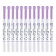 thumbnail image 3 of Rotuladores de doble punta Zebra Pen Mildliner, paquete de 12 unidades, color violeta, 3 of 7