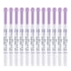 thumbnail image 3 of Rotuladores de doble punta Zebra Pen Mildliner, paquete de 12 unidades, color violeta, 3 of 7