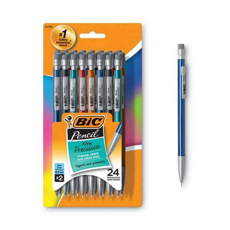 Xtra-Precision Mechanical Pencil Value Pack, 0.5 mm, HB (#2), Black Lead, Assorted Barrel Colors, 24/Pack Xtra-Precision Mechanical Pencil Value Pack, 0.5 mm, HB (#2), Black Lead, Assorted Barrel Colors, 24/Pack
