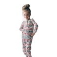 thumbnail image 2 of Family Pajamas Suits with Elk Tree Nightclothes Printed Long Sleeve Long Pants Sleepwear Sets, 2 of 5