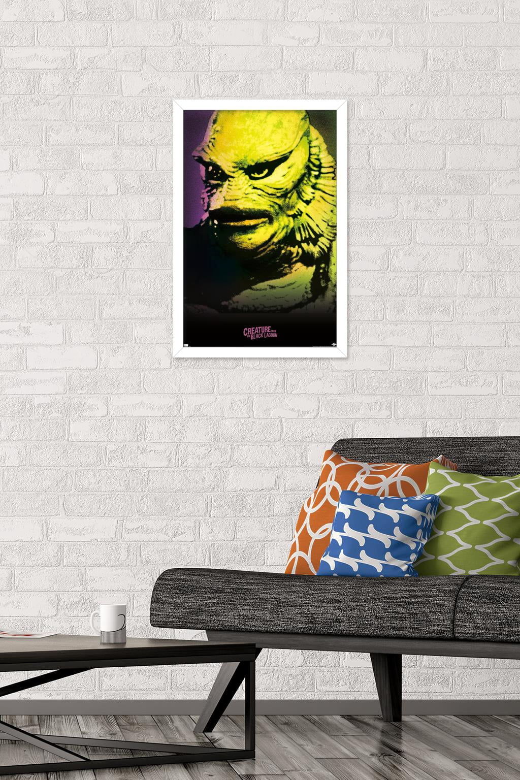 Creature from the Black Lagoon - Close-Up Wall Poster, 14.725" x 22.375" Framed
