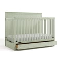 thumbnail image 3 of Graco Sasha 5-in-1 Convertible Baby Crib with Drawer, Sage, 3 of 13