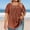003 Coffee, variant on Hvot&aat Womens Plus Size Tops Crew Neck Short Sleeve Ruffle Flowy T Shirts Summer Lightweight Blouses