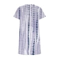 thumbnail image 5 of QIPOPIQ Robes pour Femmes avec Poches Manches Courtes Robes Décontractées T-Shirt Robe d'Été Robe Tunique Ample pour Offres 2023, 5 of 5
