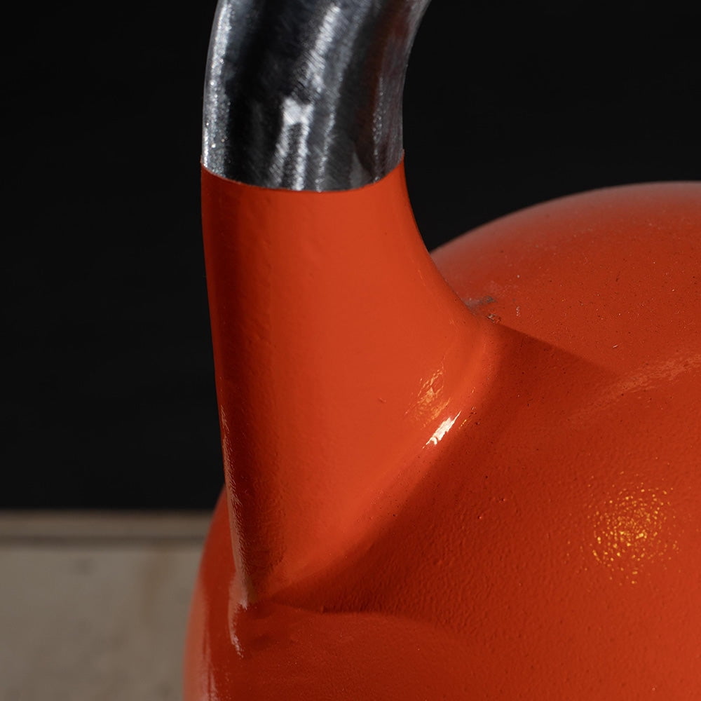 Titan Fitness 12 KG Competition Kettlebell, Color-Coded Orange, 35mm Handle