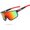 Black Frame Red Lenses, variant on Youth Baseball Sunglasses for Boys Girls Age 8-14 Frame Kids Sport Sunglasses for Softball Cycling Baseball Golf