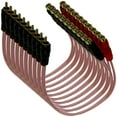 thumbnail image 3 of Bass Rockers Bulk 10 Pack RCA Y-Splitter Cables (1 Male to 2 Female) - BRC2F1M, 3 of 4