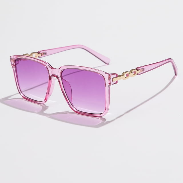 Typpkmm Cycling Fashion Womens Sunglasses Square Style Sun Glasses Accessories Gradient Lens Anti