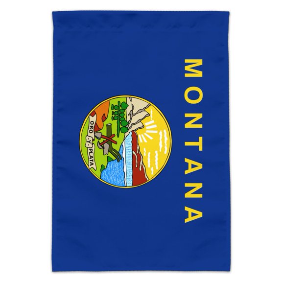 Montana State Flag Garden Yard Flag