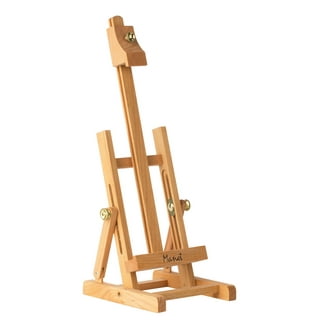 Creative Mark Monet Wooden French Easel With Linen Shoulder Carry Strap -  Portable LightWeight Art Easel with Storage for Adults - Ideal for  Drawing,Painting - Supports Canvas up to 32 