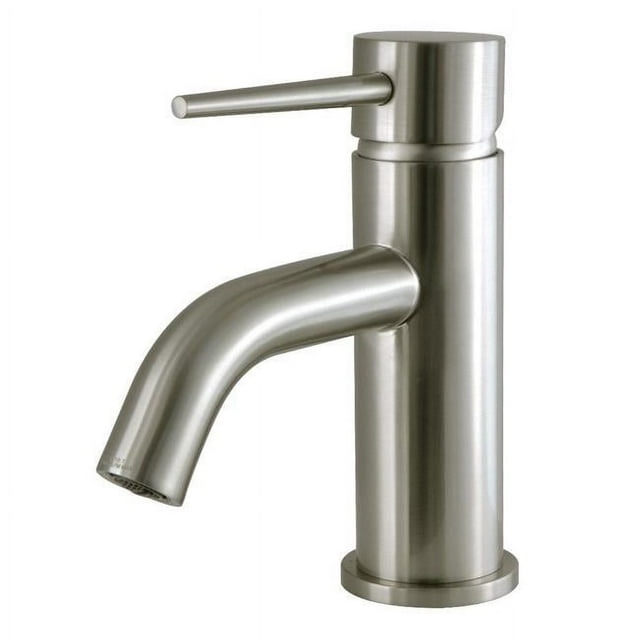 Fauceture LS8228NYL Modern 4 in. Center Single Handle Lavatory Faucet - Brushed Nickel